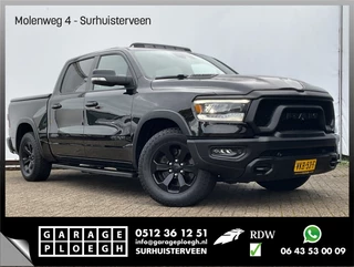 Dodge Ram 1500 5.7 V8 4x4 Crew Cab REBEL Pano HUD HK Full-Screen Leer 360Cam BOMVOL!