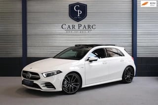 Mercedes-Benz A-klasse A35 AMG 4MATIC 306+PK MULTIBEAM/SFEER/VIRTUAL/PANO/LEER+S.VERWARMING/19"/CAM/LINE/ACC/ECC/12 MDN GARANTIE!