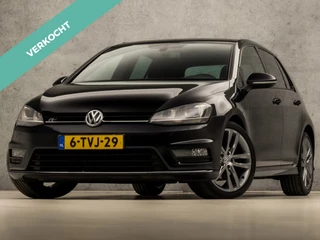 Volkswagen Golf 1.4 TSI R-Line Sport (2X R-LINE, NAVIGATIE, CLIMATE, XENON, CRUISE, ALCANTARA, SPORTSTOELEN, GETINT GLAS, LM VELGEN, ZWART HEMEL, PARKEERSENSOREN, NIEUWE APK, NIEUWSTAAT)