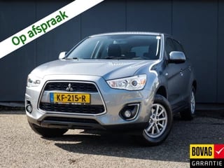 Mitsubishi ASX 1.6 Cleartec Bright (117 PK) Keurig-Onderh, 12-Mnd-BOVAG, NL-Auto, Trekhaak, Navigatie/Apple-Carplay/Android-Auto, Cruisecontrol, Keyless-Entry/Start, Parkeersensoren, Lm-Velgen-16Inch, Privacy-Glas