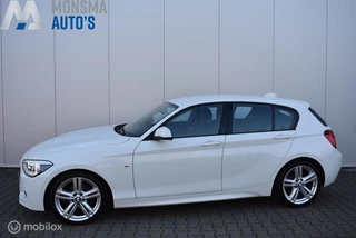 BMW 114i M-Sport Alpinweiss Clima Cruise Xenon Navi 18" LMV PDC 1e Eigenaar