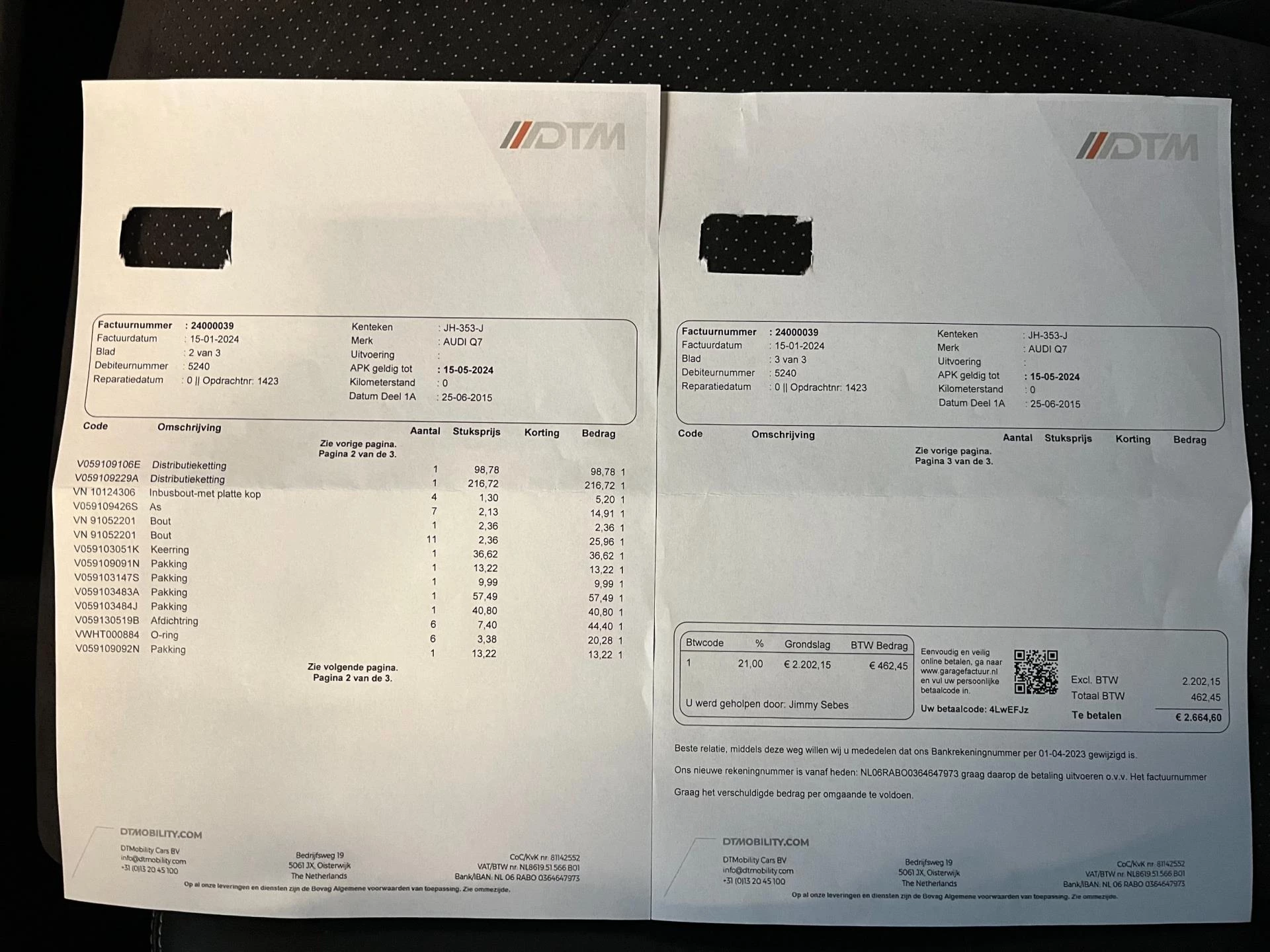 Hoofdafbeelding Audi Q7