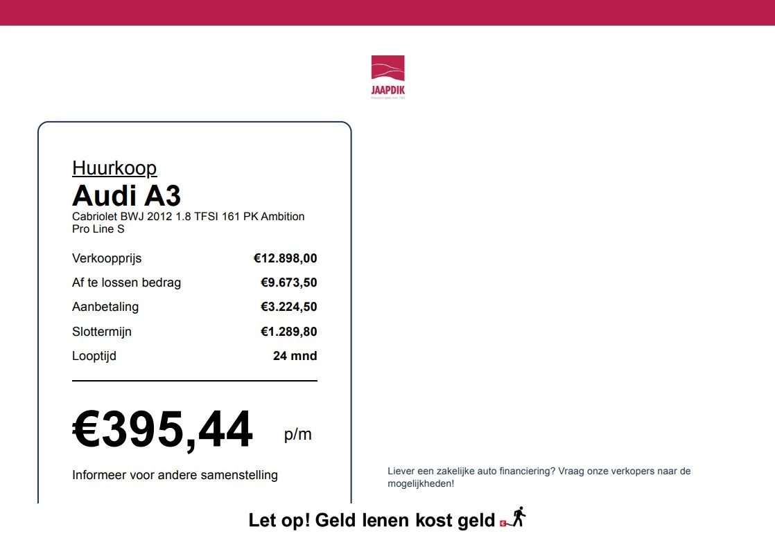 Hoofdafbeelding Audi A3