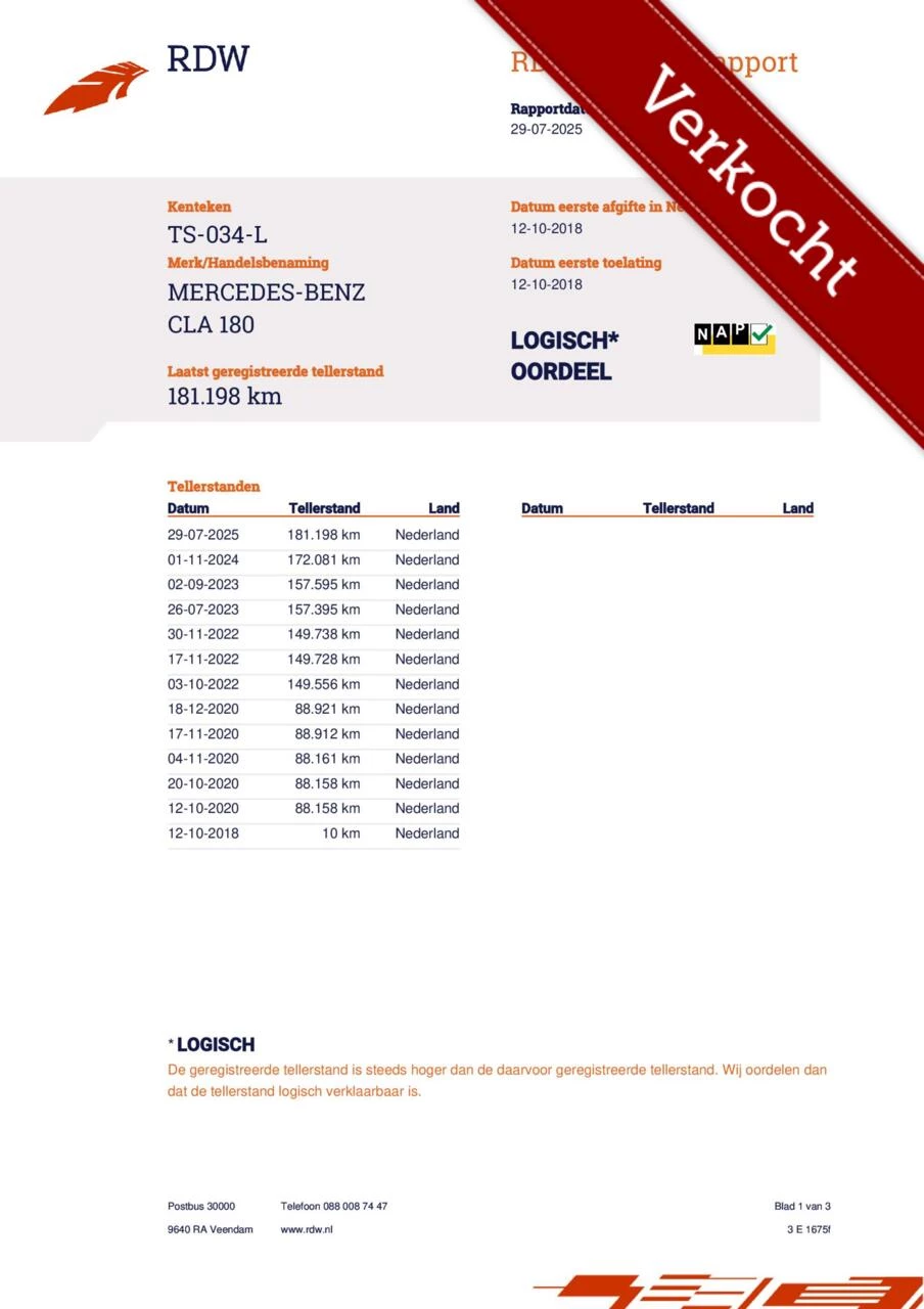 Hoofdafbeelding Mercedes-Benz CLA