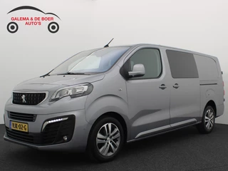 Peugeot Expert 2.0 BlueHDI 120 Long Asphalt DC AUTOMAAT / NWE D-RIEM / TREKHAAK / 2x SCHUIFDEUR / CAMERA / STOELVERW / AIRCO / CARPLAY / DAB+ / NL-AUTO