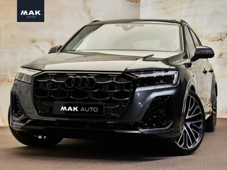 Audi Q7 55 TFSI e Quattro Pro Line S, 22", pano, 4W-best, tr.haak B&O, OLED, luchtv., matrix-LED, 360 camera, memory, keyless, HUD, ACC, privacy