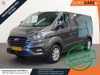 Ford Transit Custom 300 2.0 TDCI 130pk L2H1 Trend Automaat Airco Navigatie Cruise control Camera Parkeersensoren Trekhaak Betimmering Laadruimte