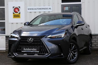 Lexus NX 350h*Fabrieksg.t/m06-2032!*1ste Eig.*Perfect Lexus Onderh.*BTW*ACC/360Camera/Stoelverw./Stuurwielverw./Leder/Dodehoek/Apple Carplay-Android/Keyless Entry+Go/Parkeersens.V+A/18 inch LM*