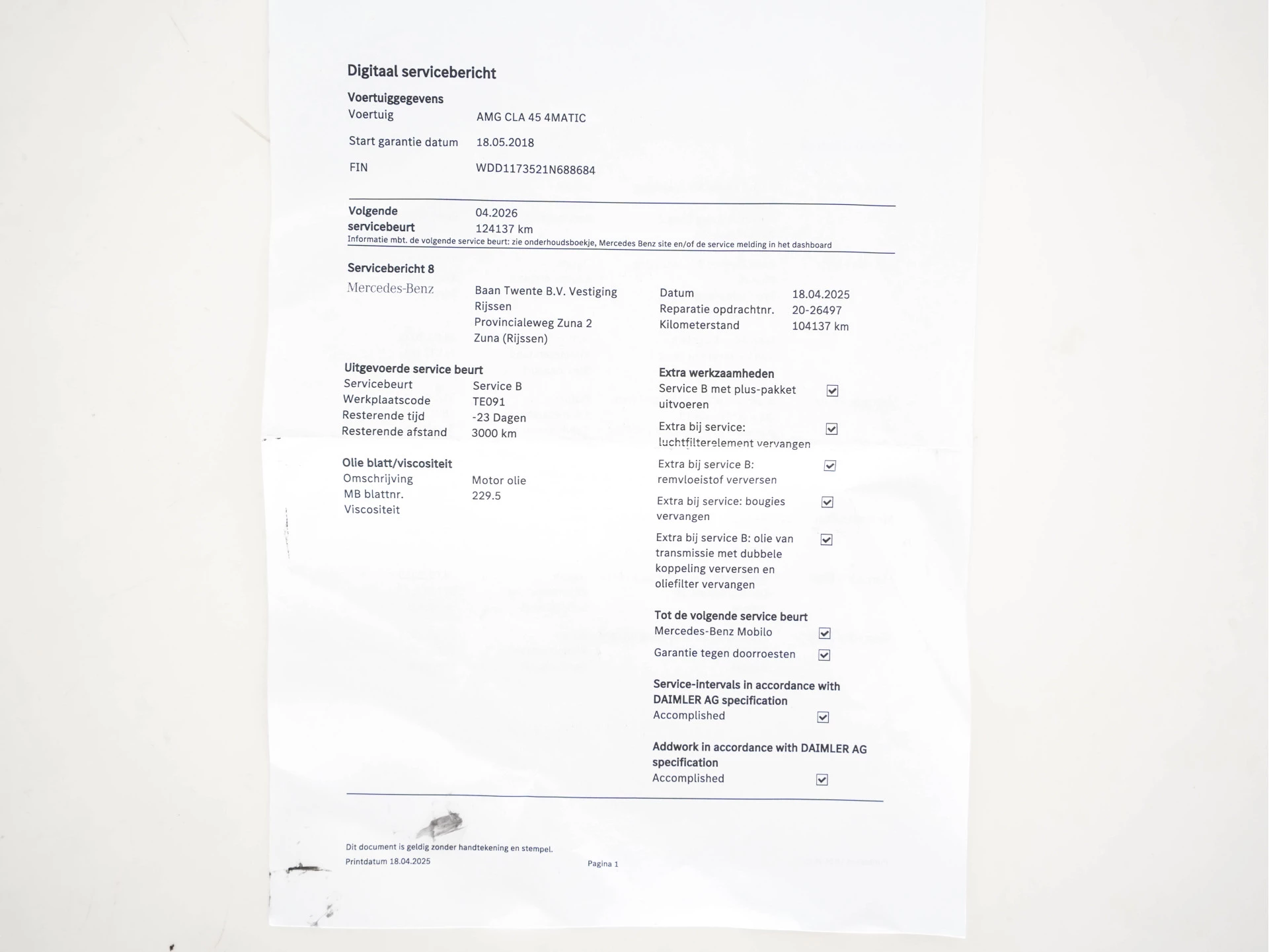 Hoofdafbeelding Mercedes-Benz CLA