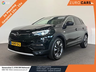 Opel Grandland X 1.2 Turbo Business Executive Panoramadak Navigatie Apple Carplay/Android Auto Camera Parkeersensoren Cruise Control Full Led Stoel- en stuurverwarming Half leder Lichtmetalen velgen Climate Control Getinte ramen