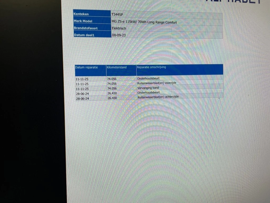 Hoofdafbeelding MG ZS