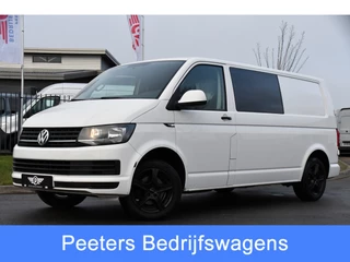 Volkswagen Transporter 2.0 TDI L2H1 DC Edition Cruise, Sensoren, Trekhaak, Airco, 85pk, Radio, Direct leverbaar!