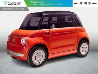 Fiat Topolino Base | Rosso Corallo | Koningsdag 538 actie ! | Private Lease € 149,-* | Actieradius 75km | Rijklaar