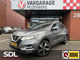 Nissan QASHQAI 1.3 DIG-T Tekna // PANORAMADAK // DODEHOEK // HALF LEDER // 360 CAMERA+SENSOREN // CRUISE // NAVI // KEYLESS //