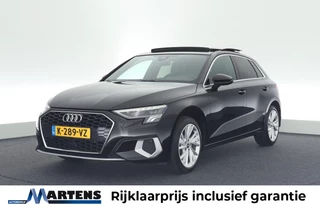 Hoofdafbeelding Audi A3 Audi A3 Sportback 35 TFSI 150pk S-Tronic Business edition Trekhaak Panoramadak Virtual Cockpit Sportstoelen Navigatie