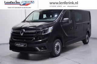 Hoofdafbeelding Renault Trafic Renault Trafic 2.0 DCi 170 pk Aut. Dubbel Cabine 2x Schuifdeur LED Koplampen, Navi, Cruise Control, PDC achter, 5-Zits