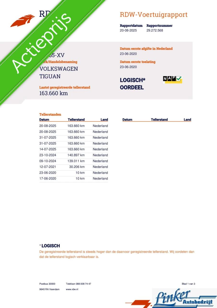 Hoofdafbeelding Volkswagen Tiguan