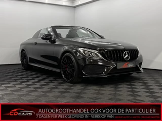 Mercedes-Benz C-Klasse Cabrio 250 Premium Plus AMG Half leder, Camera, Navi, Stoelverwarming, Cruise control, Elektrische stoelen, Clima
