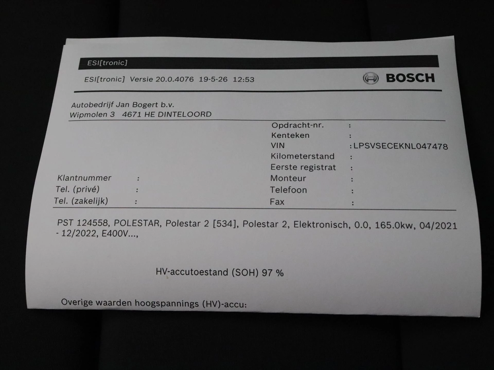 Hoofdafbeelding Polestar 2
