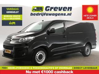 Citroën Jumpy 2.0 BlueHDI L3H1 | MARGE! | Airco LED Cruise Carplay PDC 3 Persoons Elektrpakket