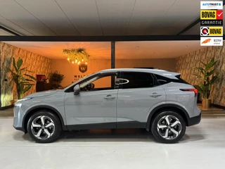 Nissan Qashqai 1.3 MHEV N-Connecta Garantie Afn. Trekhaak 360 Camera StoelVW Keyless Adoptieve Cruise Lane Led Dab Rijklaar