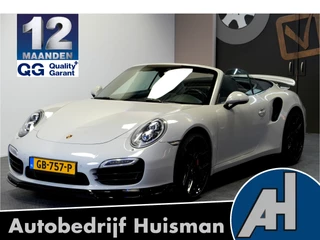 Hoofdafbeelding Porsche 911 Porsche 911 Cabrio 3.8 Turbo 441kW/600pk PDK7 NL-AUTO!! AKRAPOVIC COMPLEET + SPORT CHRONO + PDLS PLUS + KEYLESS DRIVE + PASM + CAMERA + STOELVERWARMING&-VENTILATIE + BOSE SOUND + TARGET BLUEYE + MOSHAMMER SPOILERPAKKET + PARKSENSOREN V&A + 20" VOSSEN LM-VELGEN!