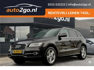 Audi Q5 3.0 TDI AUT7 QUATTRO 2X S-LINE 245 PK LEDER NAVI AIRCO LED LMV PDC