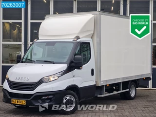 Iveco Daily 35C16 3.0Liter Laadklep Dubbellucht Airco Cruise Bakwagen Meubelbak Koffer 19m3 Airco Cruise control