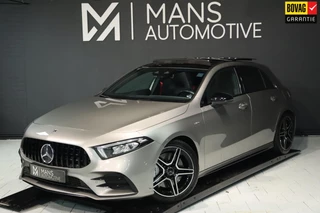 Hoofdafbeelding Mercedes-Benz A-Klasse Mercedes-Benz A-klasse AMG 35 4MATIC / PANO / CAMERA / DODEHOEK / CARPLAY / STOELVERW