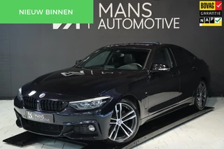 Hoofdafbeelding BMW 4 Serie BMW 4-serie Gran Coupé 420i M Sport / PANODAK / LEDER / CAMERA / KEYLESS / STOELVER.
