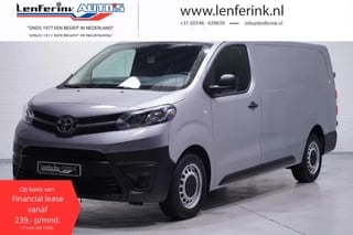 Toyota PROACE Worker 2.0 D-4D 122 pk L3 va 239,- p/mnd, Navi, Trekhaak Laadruimte Pakket, PDC achter, 3-Zits, NAP