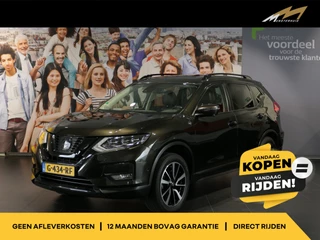 Nissan X-Trail 1.3 DIG-T Tekna *AUTOMAAT* *Aanhangergewicht geremd 1500 kg* - Elektrisch glazen panoramadak, lederen bekleding, 360 camera