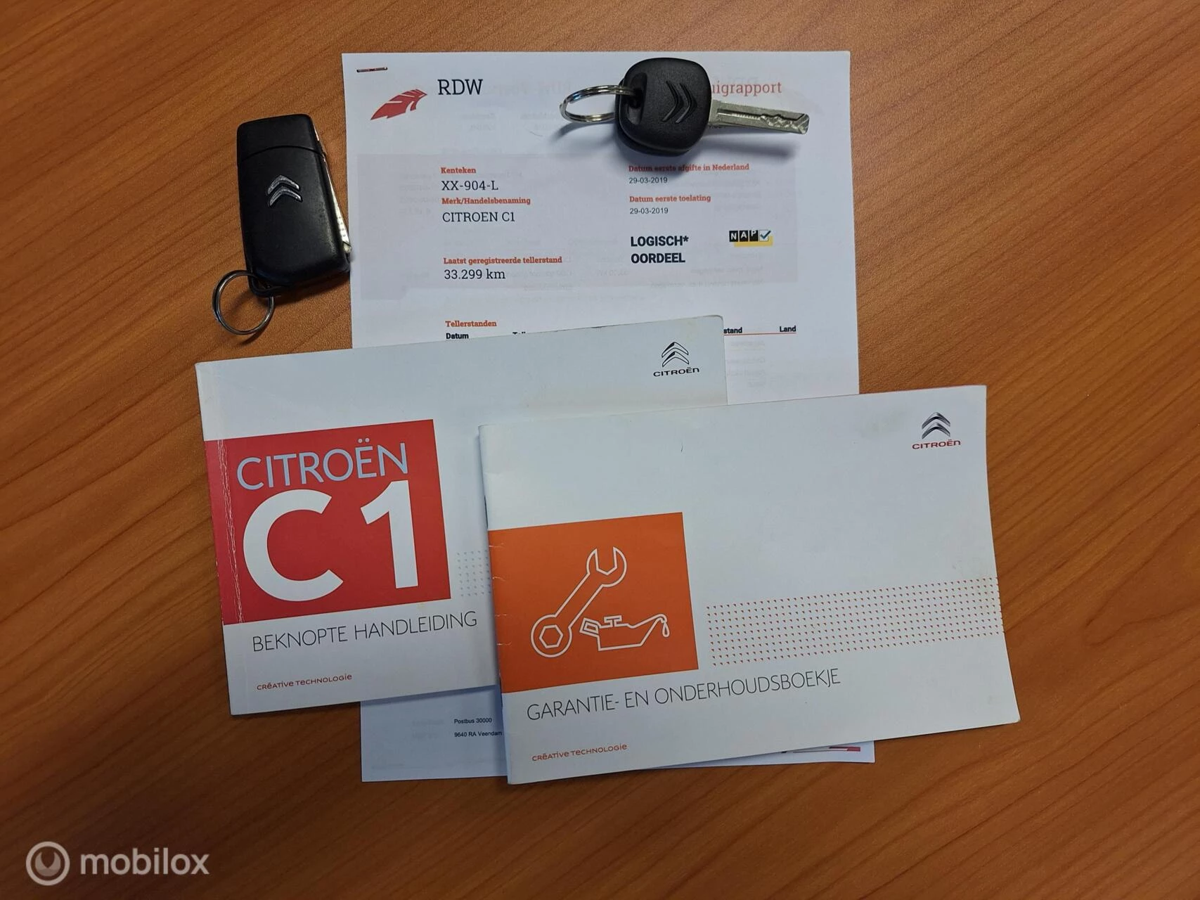 Hoofdafbeelding Citroën C1