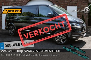 Volkswagen Transporter 2.0 TDI L2H1 204 PK DSG FULL OPTIONS DUB/CAB 204 PK DSG A-KLEP FULL OPTIONS DUB/CAB