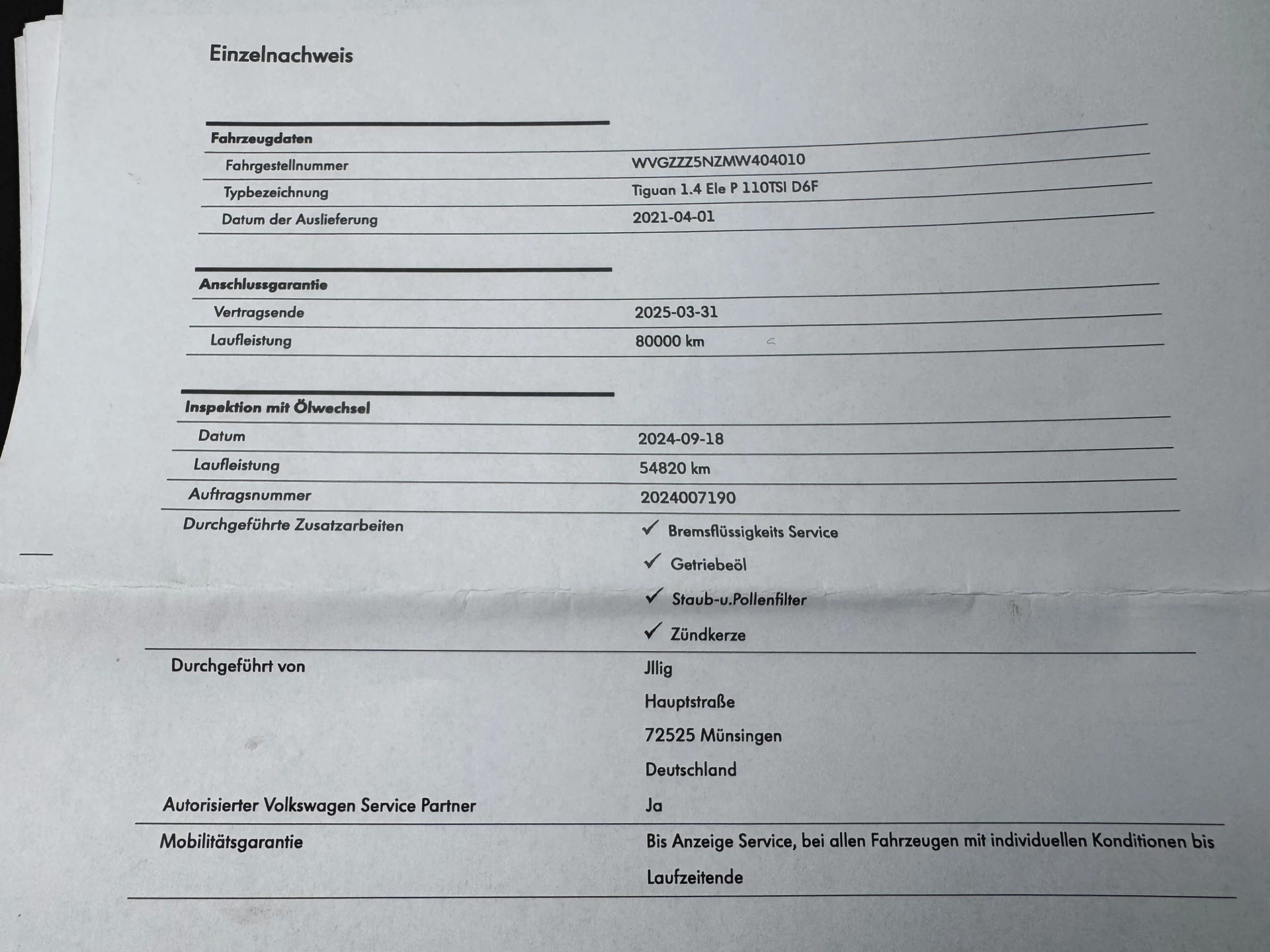 Hoofdafbeelding Volkswagen Tiguan