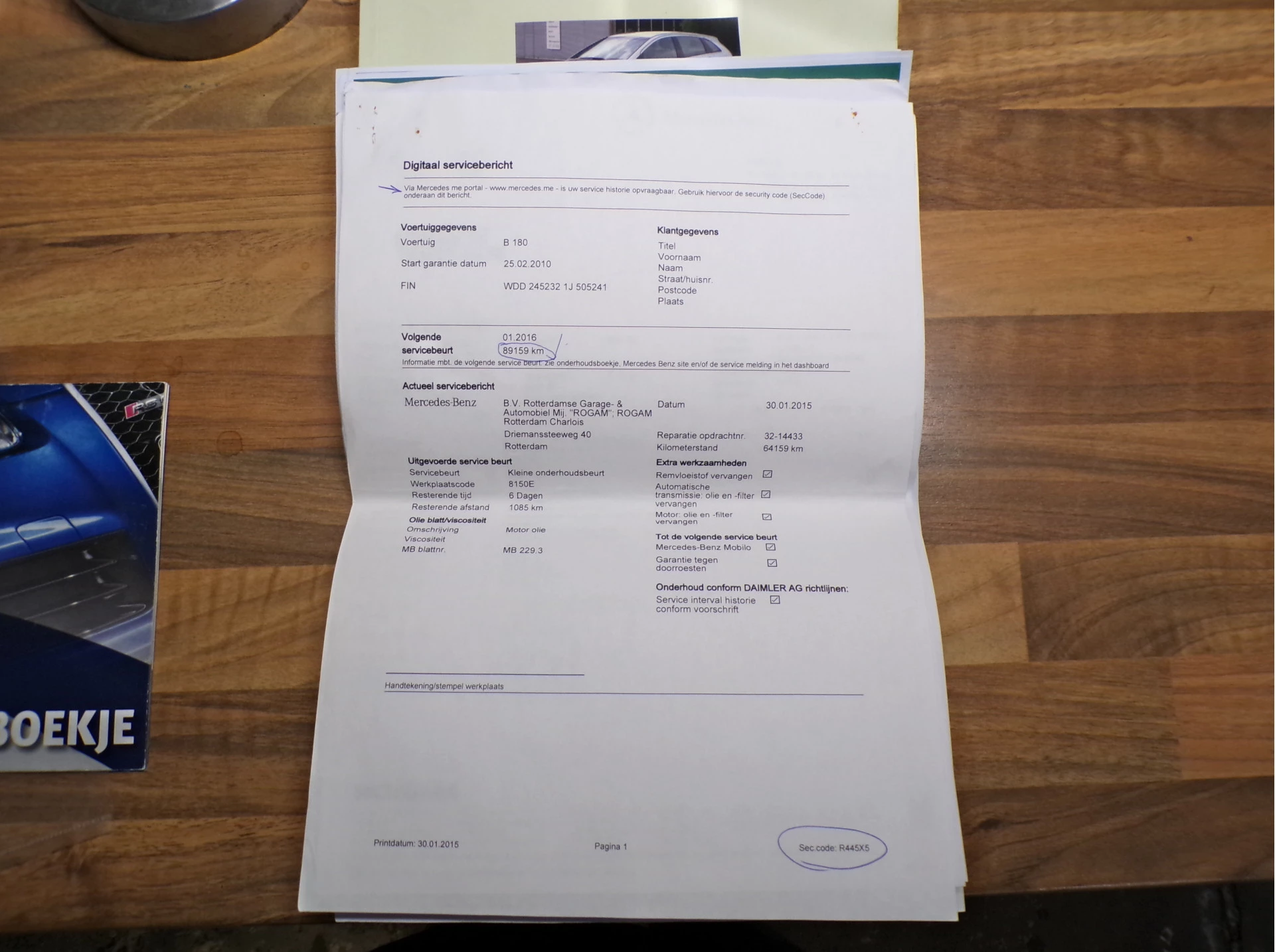 Hoofdafbeelding Mercedes-Benz B-Klasse