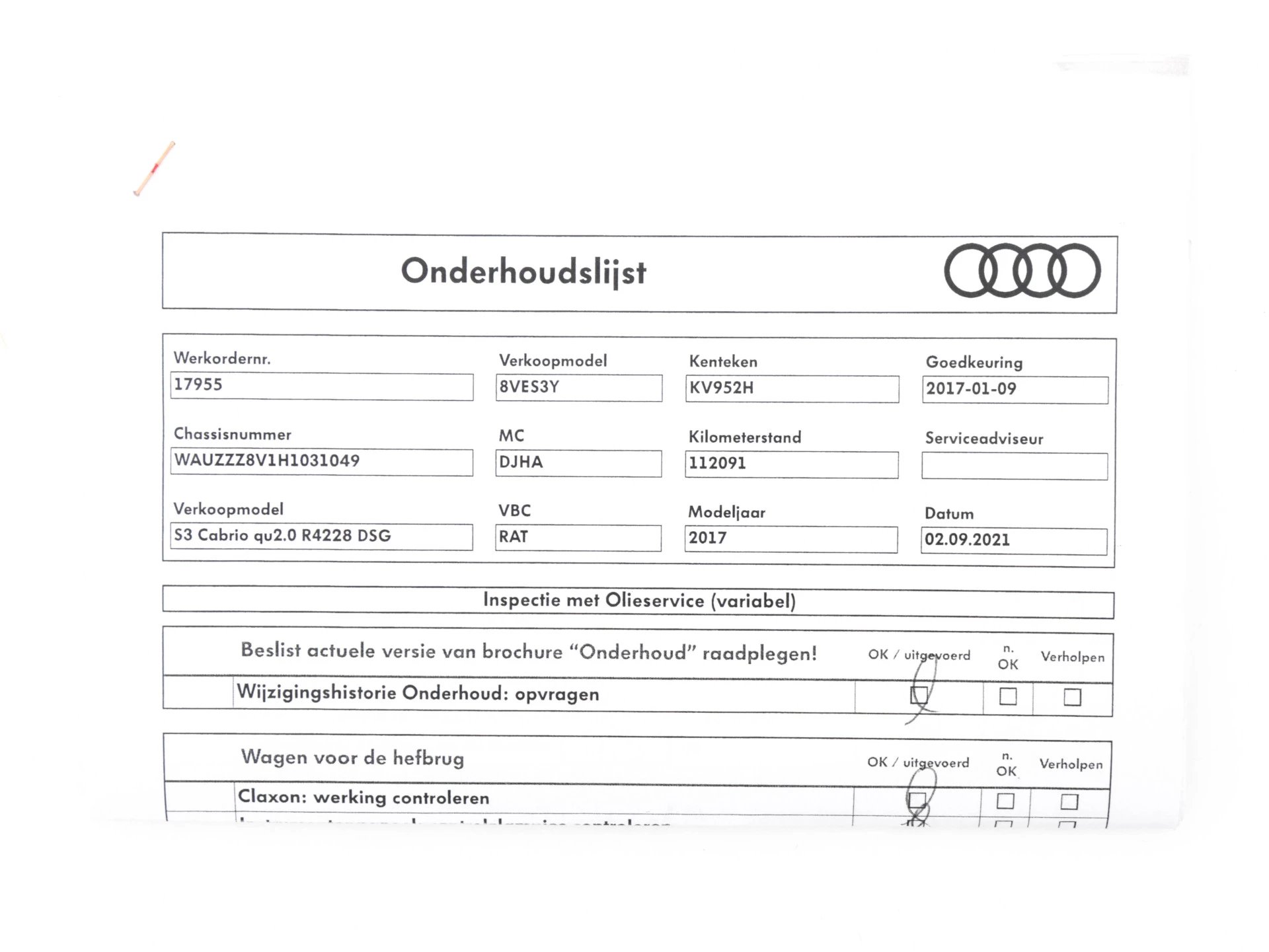 Hoofdafbeelding Audi S3