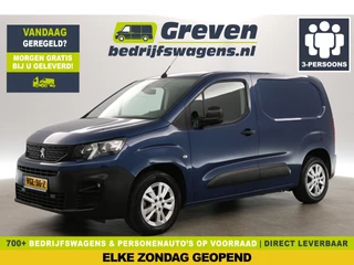 Peugeot Partner 1.5 BlueHDI L1H1 Airco Carplay Cruise Navi 3 Persoons 16"LMV PDC Schuifdeur