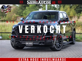 Hoofdafbeelding Dodge Ram 1500 Dodge Ram 1500 Night Premium | Full Option | De Meest Luxe Pick-Up in zijn Klasse | Comfortabele Dubbele Cabine met Royale 5 Zitplaatsen | BPM vrij | Nu Leverbaar uit Voorraad | Voorraad Nr 2283 - 3326