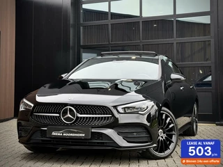 Mercedes CLA-klasse 250 e AMG CLA250e Coupe Panoramadak|Keyless|Camera 360°|Advanced sound|Sfeerverlichting|Head-up|Night pakket|Multibeam LED
