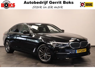 BMW 5 Serie 520i Corporate Lease High Executive Connect drive Navigatie PDC Cruise Control 18LMV Vol Leder