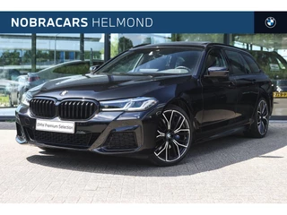 Hoofdafbeelding BMW 5 Serie BMW 5 Serie Touring 530i High Executive M Sport Automaat / Panoramadak / Comfortstoelen / Stoelverwarming / Laserlicht / Harman Kardon / Live Cockpit Professional / M Sportonderstel
