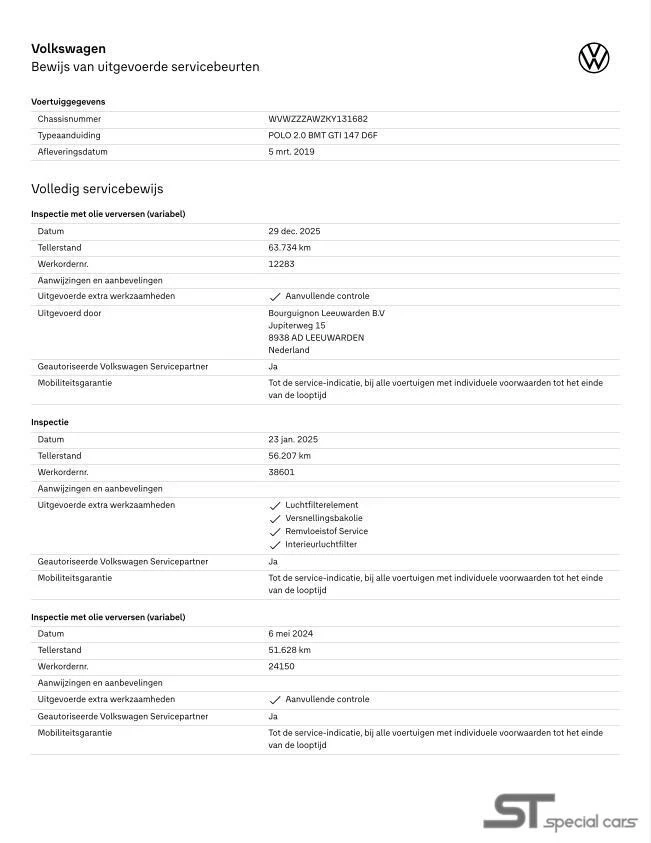 Hoofdafbeelding Volkswagen Polo