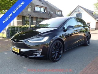 Hoofdafbeelding Tesla Model X Tesla Model X 75D MCU2 CCS 22-INCH/ENHANCED-AUTOPILOT/CHROME-DELETE