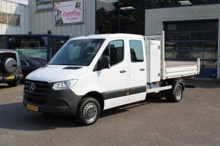 Mercedes-Benz Sprinter 514 CDI L3 DC Kipper 3500 KG trekhaak, MBUX met Apple Carplay / Android Auto