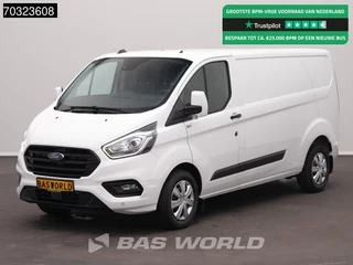 Ford Transit Custom  130PK Automaat L2H1 LED Xenon Airco Cruise Parkeersensoren Euro6 L2 Airco Cruise control