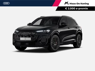 Hoofdafbeelding Audi Q5 Audi Q5 e-hybrid quattro S edition Competition 367 PK · Tech Pro · 21" LM Velgen · MMi Experience pro · Glazen panoramadak · Sportstoelen met rode stiksels