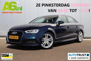 Audi A3 Limousine 35 TFSI CoD Sport S Line Edition Automaat Half Leder 18 inch LMV Navigatie LED Stoelverwarming Clima Cruise Parkeersensor