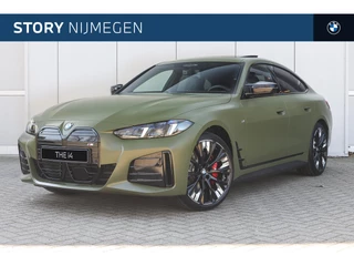 BMW i4 eDrive35 Gran Coupé High Executive M Sport / Schuif-kanteldak / Adaptieve LED / Parking Assistant Plus / Comfort Access / Stuurverwarming