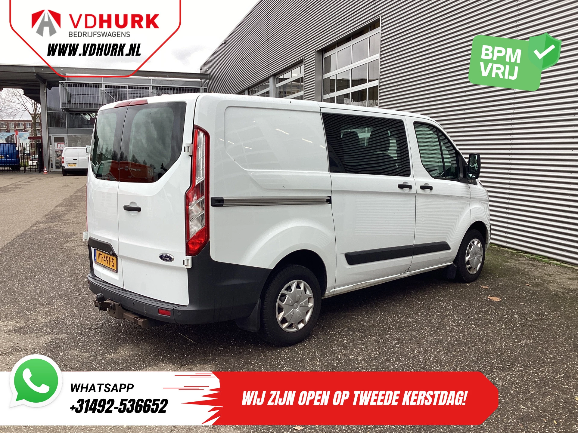 Hoofdafbeelding Ford Transit Custom